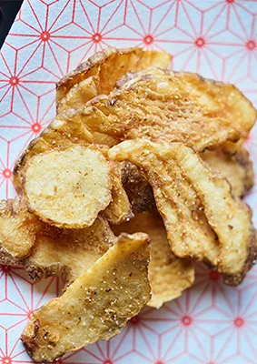 紫菊芋チップス