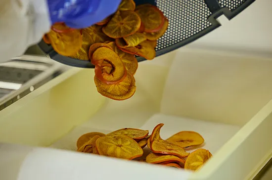 やまと果らり自社工場の様子