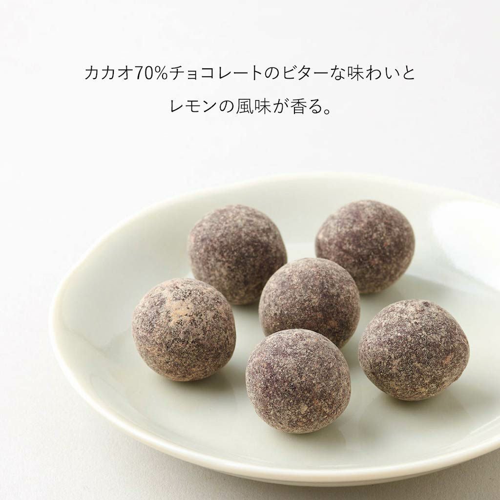 ラムネ×口どけチョコ 【ショコネ】 ブラックチョコ＆レモン