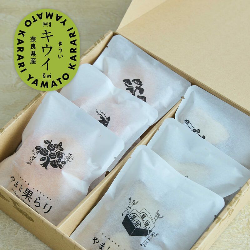 やまと果らり キウイチップス 6袋（箱入り）